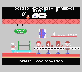 Comic Bakery screenshot 7 for Colecovision